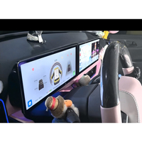 Unité principale de voiture Android universelle à double écran 12,3 pouces 2,5K Qualcomm 8 cœurs 8+128G CarPlay |   4K 360 °   DVR 2400*900P VF3
