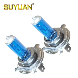 Car Headlight Blue Transparent Yellow Color Bulb H4 Halogen Lamp 12V 24V 55W 70W 100W