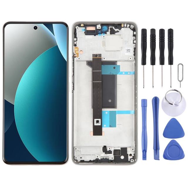 Original LCD Screen with Digitizer Full Assembly with Frame for Xiaomi Redmi Note 15 Pro 4G Mobile Phone LCD Screen Replacement