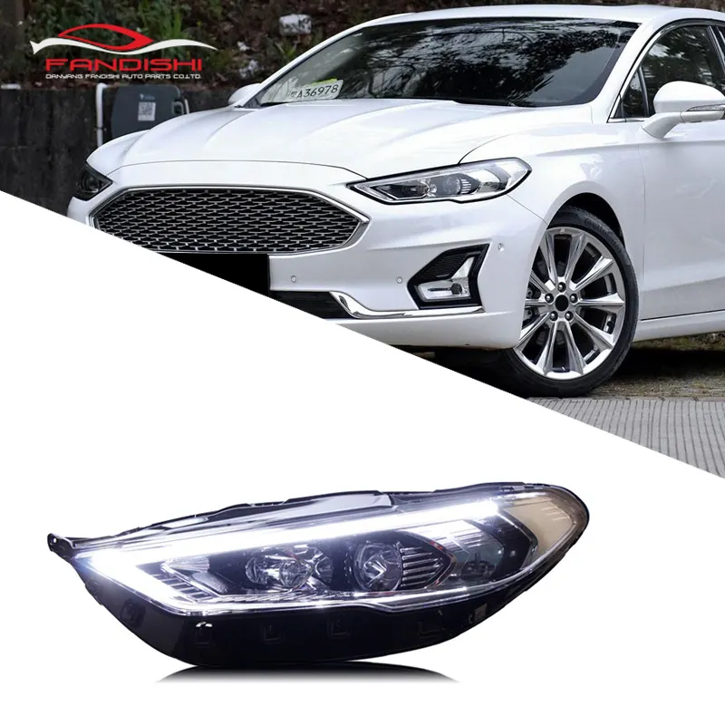 Upgrade LED DRL faro faro faro per 2013 Fusion Ford Mondeo 2014 2015 2016 HID lampada frontale allo xeno