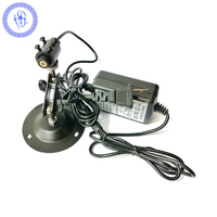 Module de Diode Laser, 2 pièces 650nm 200mw 5V ligne de points rouges avec adaptateur et support