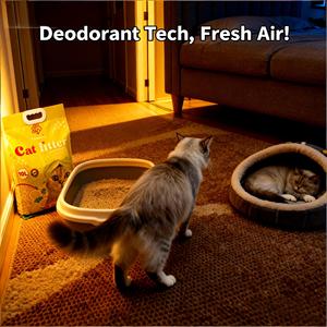 Venta Directa de Fábrica DongnaiPETS: Arena para Gatos de Alta Calidad, Ecológica, Absorbente, con Control de Olores, Libre de Polvo y de Rápida Absorción - Product Image 1