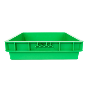 High Quality Food Grade Stackable Vented adjustable Plastic Crates Basket Storage Bread Bakery Trays