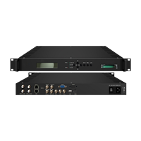 Démodulateur, décodificateur et débrouilleur intégrés HZY-3975C HD IRD, 1/2 tuner, 2 entrées ASI, 16 entrées IP, sortie 3G-SDI pour diffusion de télévision numérique