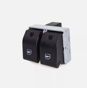 Botón de interruptor de ventana eléctrica doble para Seat Ibiza <span class=keywords><strong>Cordoba</strong></span> VW Polo 6Q0959858 6Q0959858A - Product Image 1