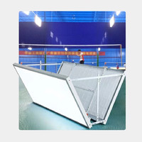 HITECDAD-Lámpara LED de Bádminton de alta calidad, sin sombra, montaje lateral, antideslumbrante, para tenis de mesa y estadio interior