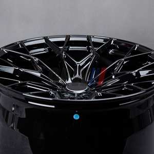 Rines Forjados Monobloque Cóncavos Negros Brillantes Personalizados GPW para BMW M3 M4 M5 <span class=keywords><strong>M8</strong></span> 325i 330i 530i 540i F30 X3m <span class=keywords><strong>Audi</strong></span> RS3 RS5 RS6 RS7 - Product Image 4