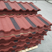Feuille de toit légère de matériaux de construction de tuile de toit en métal enduit de pierre du zinc 0.4mm d'architecture pour la villa