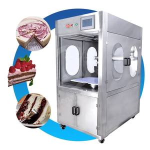 Machine de découpe ultrasonique entièrement automatique à <span class=keywords><strong>prix</strong></span> compétitif pour gâteaux au fromage, gâteaux éponge, brownies, biscuits - Product Image 5