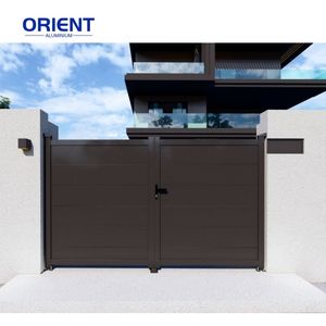 Snelle Levering Oprit Schuifpoort Roest Vrij Ontwerp Aluminium Oprit Aangepaste Intrekbare Poort Moderne Oprit - Product Image 3