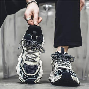 Nuove <span class=keywords><strong>Scarpe</strong></span> Casual Traspiranti in Mesh, <span class=keywords><strong>Scarpe</strong></span> Sportive Casual alla Moda con Rialzo per Uomo - Product Image 2