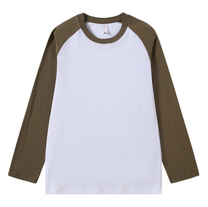 <strong>Men's</strong> 220gsm t <strong>Long</strong>-Sleeved T <strong>Shirt</strong> Manufacturer Supply Wholesale Custom Block Raglan <strong>Sleeve</strong> <strong>Long</strong> <strong>Sleeve</strong> T-<strong>Shirt</strong> <strong>for</strong> <strong>Men</strong> - Product Image 6
