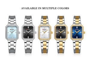 Orologio da <span class=keywords><strong>donna</strong></span> al quarzo 9102 moda CURREN Reloj Femme Luminous Hands Luxury Diamond in acciaio inossidabile cinturino impermeabile orologio da <span class=keywords><strong>donna</strong></span> - Product Image 6