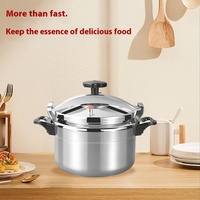 Autocuiseur personnalisé en aluminium de grande capacité cuisinière à gaz multifonctionnelle marmite à soupe et marmite à ragoût antidéflagrante