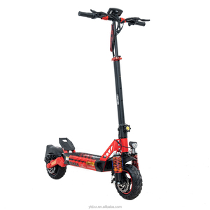 Scooter Eléctrico RCB D5 Rojo, Potente, de Aluminio, con Control por Aplicación, Resistente al Agua, Plegable, Velocidad de 45 km/h, Batería de Litio, 90-100 km de Autonomía - Product Image 4