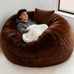 Modern <strong>Bag</strong> Chairs for Adult <strong>Bean</strong> <strong>Bag</strong> for Teens Adults Giant Soft Fluffy Fur Chairs for Adults Furnitures - Product Image 1