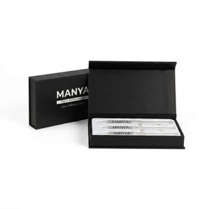 Kit de Blanchiment <span class=keywords><strong>Dentaire</strong></span> Doux - Boîte Cadeau Magnétique Noire de Luxe - Seringues de Gel à Formule d'Oxygène Actif de Qualité Alimentaire - <span class=keywords><strong>Émail</strong></span> Sans Sensibilité - Product Image 4