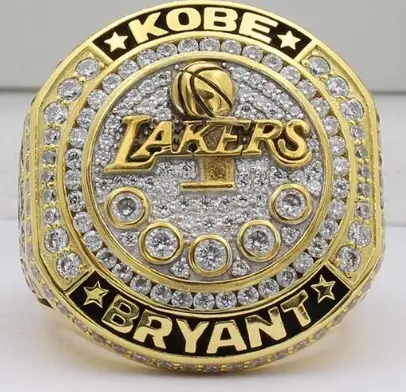 Anneaux de championnat du tournoi de basket-ball Lakers Kobe Bryant des Celtics de Boston Bague de championnat des Eagles de Philadelphie