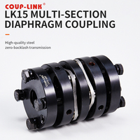 COUP-LINK Accouplement Arbre Connecteur Ventilateur Acier Accouplements Flexibles Ressort Simple Double Plaque Accouplement
