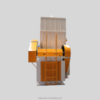 Broyeur à arbre unique automatique robuste avec boîte de vitesses pour plastique et bois - Capacité 1000-3000 kg/h - Concasseur efficace et durable