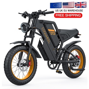Vélo Électrique Hybride COSWHEEL GT20 Tout Temps, Chasse, Moteur Max 1500W, Cadre en Alliage d'Aluminium, Meilleur E-<span class=keywords><strong>Bike</strong></span> Cruiser à Pneus Larges pour Route - Product Image 1