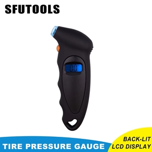 Manómetros Digitales para Neumáticos <span class=keywords><strong>de</strong></span> Auto y Camioneta con Pantalla LCD Retroiluminada y Agarre Antideslizante, Medidor <span class=keywords><strong>de</strong></span> Presión <span class=keywords><strong>de</strong></span> Neumáticos <span class=keywords><strong>de</strong></span> 150 PSI, 4 Configuraciones, Herramienta <span class=keywords><strong>de</strong></span> ABS - Product Image 3