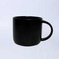 Tasses à café en céramique mate personnalisées de 14 oz, vente en gros, tasses en porcelaine avec logo imprimé, vaisselle, tasse personnalisée, tasse à café ou à thé de Noël