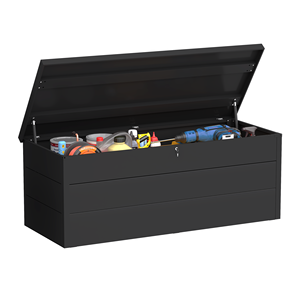 <span class=keywords><strong>Contenitore</strong></span> portaoggetti grande <span class=keywords><strong>da</strong></span> <span class=keywords><strong>giardino</strong></span>, baule portaoggetti in metallo per cuscini, <span class=keywords><strong>contenitore</strong></span> portaoggetti <span class=keywords><strong>da</strong></span> esterno su misura, mobili <span class=keywords><strong>da</strong></span> <span class=keywords><strong>giardino</strong></span> - Product Image 2