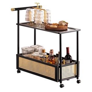 Carrito de almacenamiento multifuncional y móvil para cocina, organizador, gabinete, esencial para la cocina. - Product Image 5