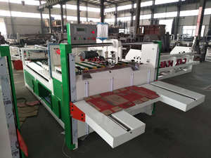Machine à coller semi-automatique pour boîtes en carton machine à coller manuelle pour la fabrication de boîtes - Product Image 5
