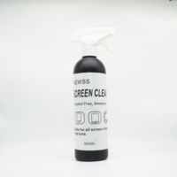 16oz 500ml Grote Capaciteit LCD Schermreinigingsspray met Borstel en Doek Set voor Laptop Monitor Desktop TV Elektronica Onderhoud