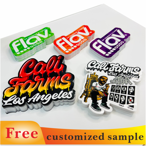 Miễn phí chống tùy chỉnh không thấm nước in ấn logo bao bì bóng Vinyl Holographic tùy chỉnh chết cắt Sticker - Product Image 4