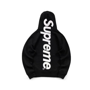 Sudadera con Capucha de Algodón Grueso y <span class=keywords><strong>Terciopelo</strong></span> para <span class=keywords><strong>Hombre</strong></span>, Estilo Urbano Americano, con Letras Bordadas, Corte Holgado - Product Image 3