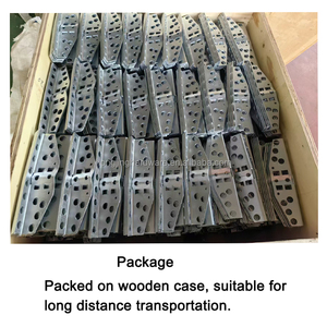 Soporte angular de acero galvanizado en caliente Hongjing <span class=keywords><strong>Hardware</strong></span> de 3.0 mm de espesor CT8 para abrazaderas de cable colgante - Product Image 6