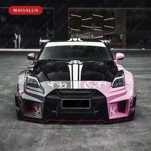 Kit de conversion de style large de troisième génération LB pour pare-chocs de voiture pour <span class=keywords><strong>Nissan</strong></span> GTR Body Kit - Product Image 5