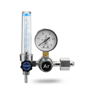 MIG TIG Las 0-25MPa G5/8 Inlet koneksi ekonomi Gas tekanan Regulator <span class=keywords><strong>Argon</strong></span> dengan 25L/min <span class=keywords><strong>Flow</strong></span> Meter - Product Image 1