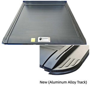 Vente chaude, couvercle de protection rétractable électrique en aluminium, étanche, avec verrouillage, pour camionnettes RAM 4x4, compatible avec T8 T9 - Product Image 3