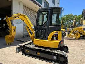 Excavadora Mini Komatsu PC40 de 4 Toneladas, de Segunda Mano, en Buen Estado, con Motor Hidráulico Cummins TOSHIBA, en Venta en China - Product Image 3