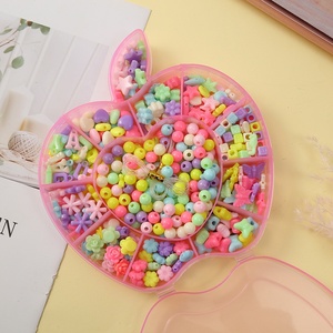Kit de fabrication de bracelets en plastique coloré pour enfants, jouet éducatif et entraînement <span class=keywords><strong>à</strong></span> la vision faible, fournitures de perlage, marque JY - Product Image 6
