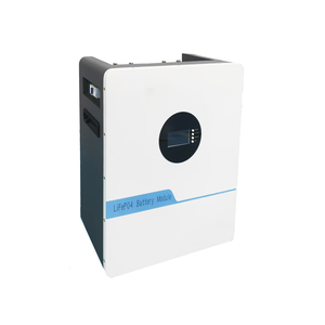 แบตเตอรี่สำรองพลังงานแสงอาทิตย์ติดผนังสำหรับบ้าน 51.2V 314Ah 14kWh-16kWh ลิเธียมไอรอนฟอสเฟต แบบเรียงซ้อนได้ ไฮบริด IP54 - Product Image 1