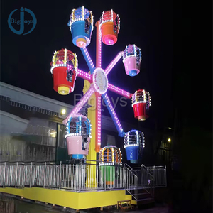 Divertidas y Económicas Atracciones de Feria para Niños y Adultos, Gran Noria de Linternas para 32 Personas para Parque de Atracciones al Aire Libre en Oferta - Product Image 1