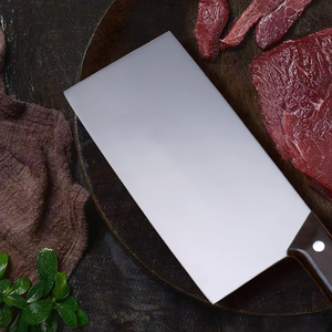 Cuchillo de cocina doméstico de alta calidad con mango de madera maciza natural y acero 7CR17MOV con cromo para un rendimiento extremadamente afilado y duradero. - Product Image 3