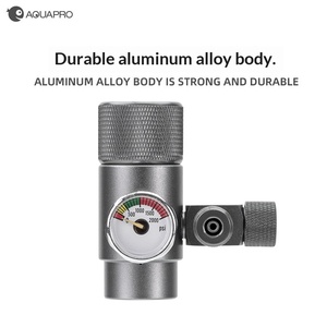 Regolatore di Pressione Gas <span class=keywords><strong>CO2</strong></span> Aquapro Singolo/Doppio Manometro per Acquario, Valvola per Bombole W21.8 M22 - Product Image 6