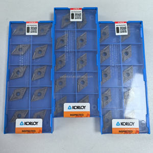Plaquettes de tournage interne en carbure de tungstène originales Korloys DNMG150404-HM PC9030 pour tour CNC, outil de tournage interne, garantie OEM 3 ans, PVD - Product Image 2