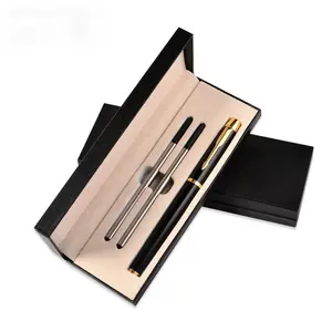 Luxury Parker Executive Writing Pens Gift Set with Box Custom Logo Promotional Stationery Metal Ballpoint Set of Pens