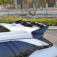 Kits de carrosserie de haute qualité en matériau PP, spoiler de coffre arrière noir brillant pour BYD Atto 3 YUAN Plus 2025