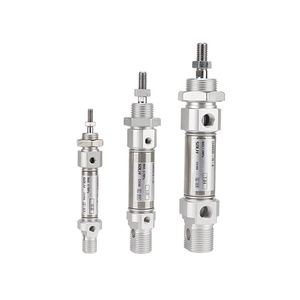 Mini cylindre pneumatique en acier inoxydable série CD85N25-25/50/75/100/175/200-B - Product Image 1