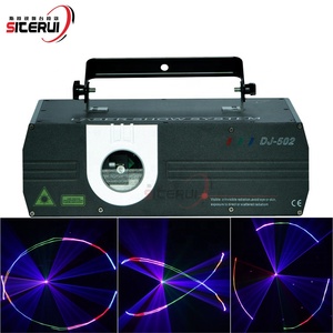 SITERUI – lumière <span class=keywords><strong>de</strong></span> scène à effets variés, lampe laser d'animation couleur 1W pour musique, bar, discothèque - Product Image 4