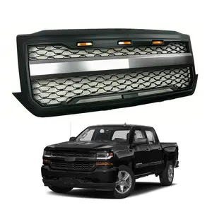 KSCPRO PickUp Truck Replacement Grill Front Grille Fit For Chevy Silverado 1500 2016-2018