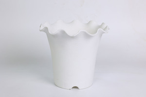 Vietnam PP Plastic Flower <b>Pot</b> Wavy Rim Lightweight Durable Eco-Friendly 4.8L Modern Garden Planter <b>Indoor</b> Outdoor <b>Plants</b> - Product Image 3
